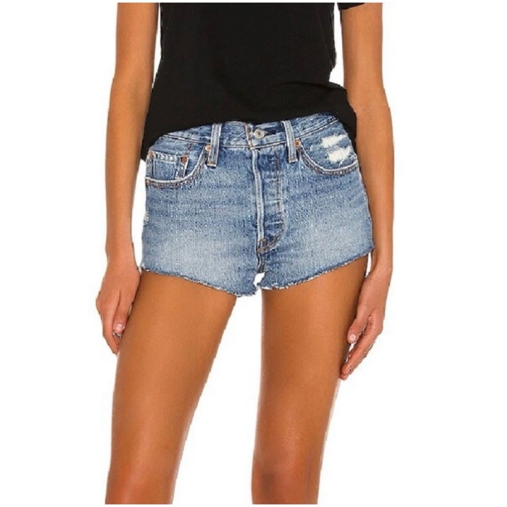 Levi’s 501 W27 (US 4/5) Micro Denim Women's Shorts High Rise 85836-0001